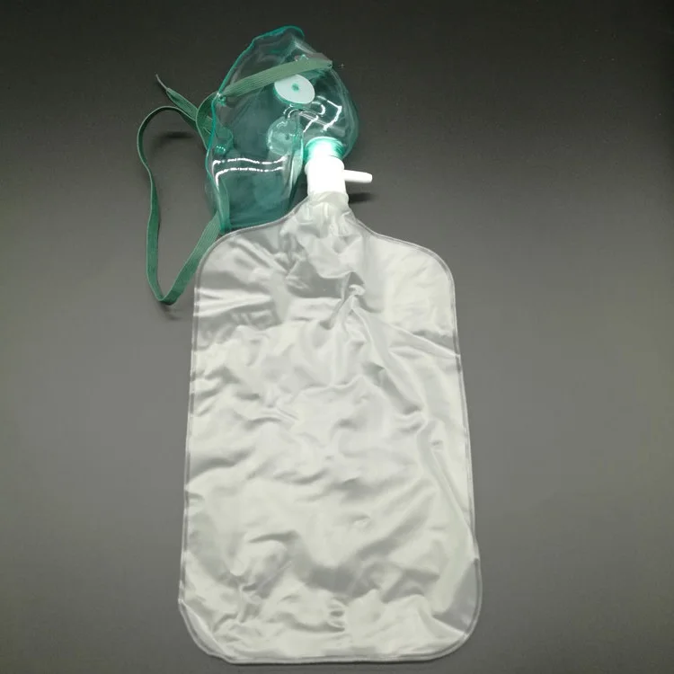 High Quality Hospital Supply Disposable Pediatric Non rebreathing oxygen mask with Reservoir Bag