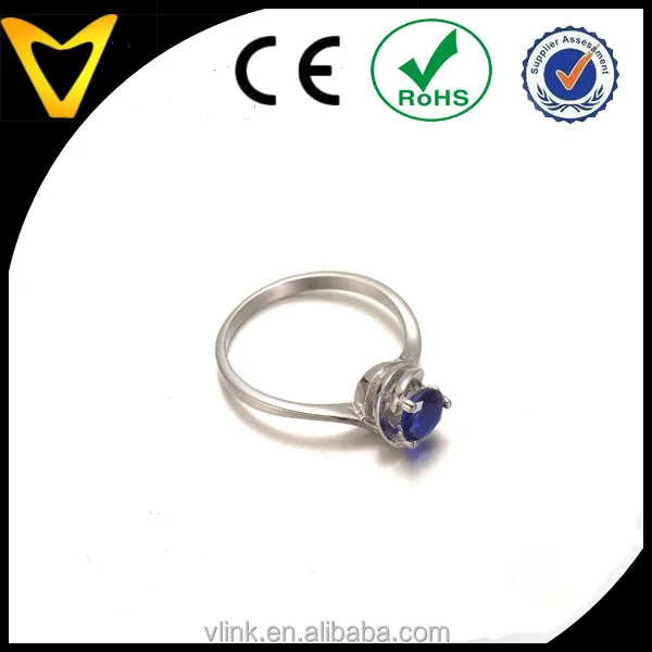 Whole sale Price Wonder CZ prong set silver finger ring design custom design 925 Sterling Silver jewelry ring for women