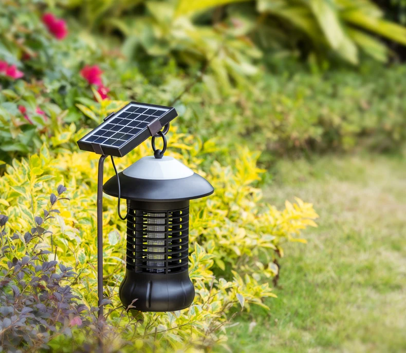 New Design Outdoor YF-198 Solar Mosquito killer Lamp Price USB Multi-function Led Mosquito Trap