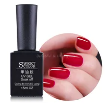 1Pcs Of 24 Colors Gel Nail Polish 15ml Led UV Nail Gel Long Lasting Soak off