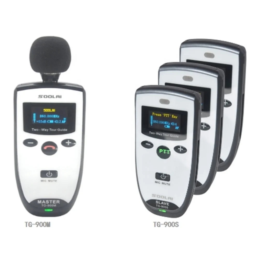 
Big operating range UHF full duplex wireless guide system TG-900 series 