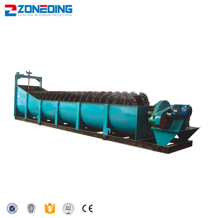 Mining machine river sand washing equipment spiral sand washer price