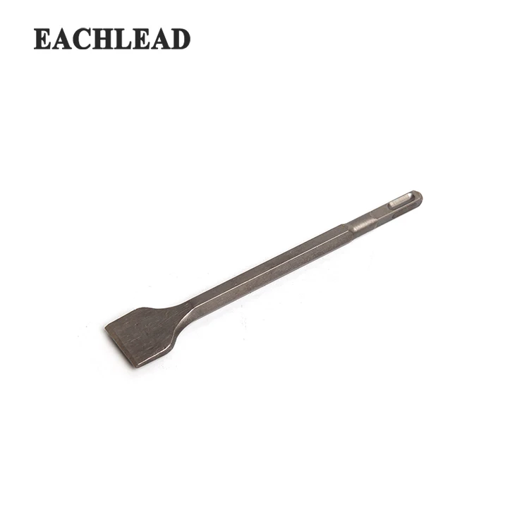 
Cheap Durable 40CR Square Shank Flat Pointed Electric Concrete Hammer Chisel 