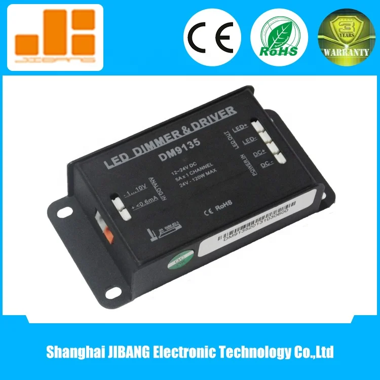 12V 24V DC 0-10V Low Voltage Dimmer for LED Lights