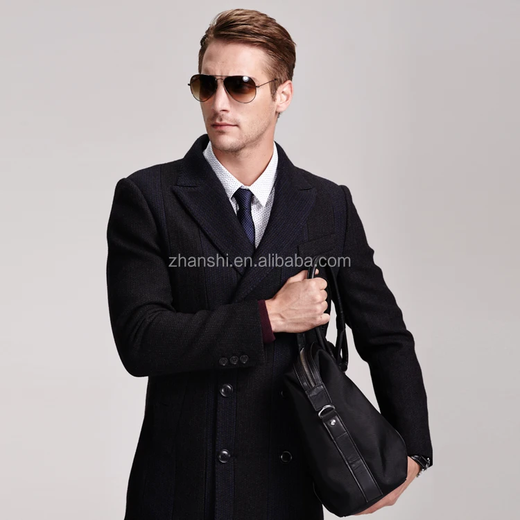 Супер качество OEM зимнее теплое турецкое кашемировое пальто для мужчин