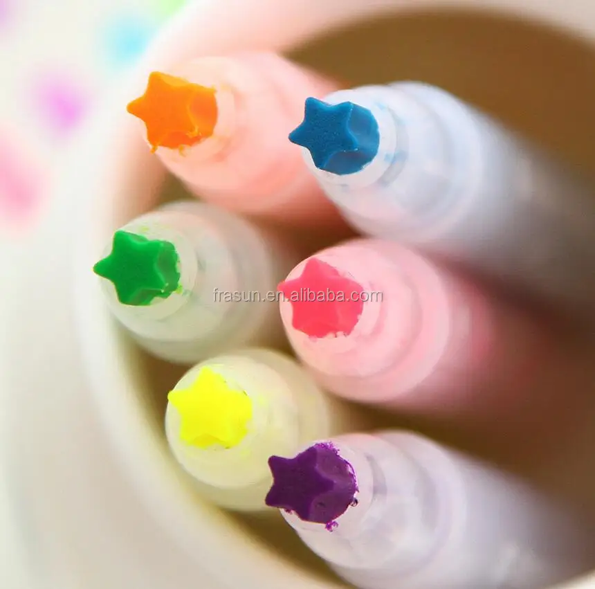 Star nib highlighter pen/Stamp highlighter