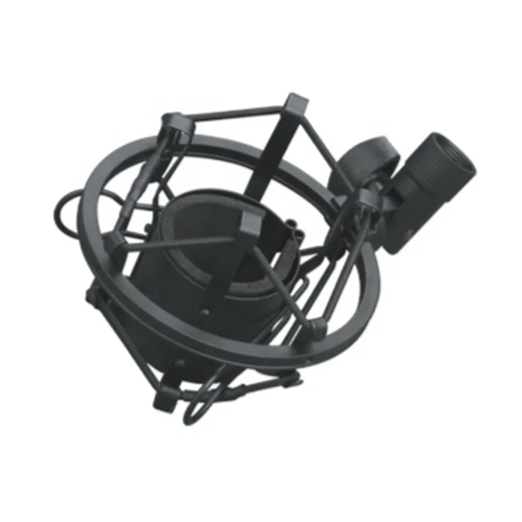 Оптовая Продажа металлический черный Универсальный конденсаторный микрофон держатель видео подвесом M-80 с 5/8-27 нити