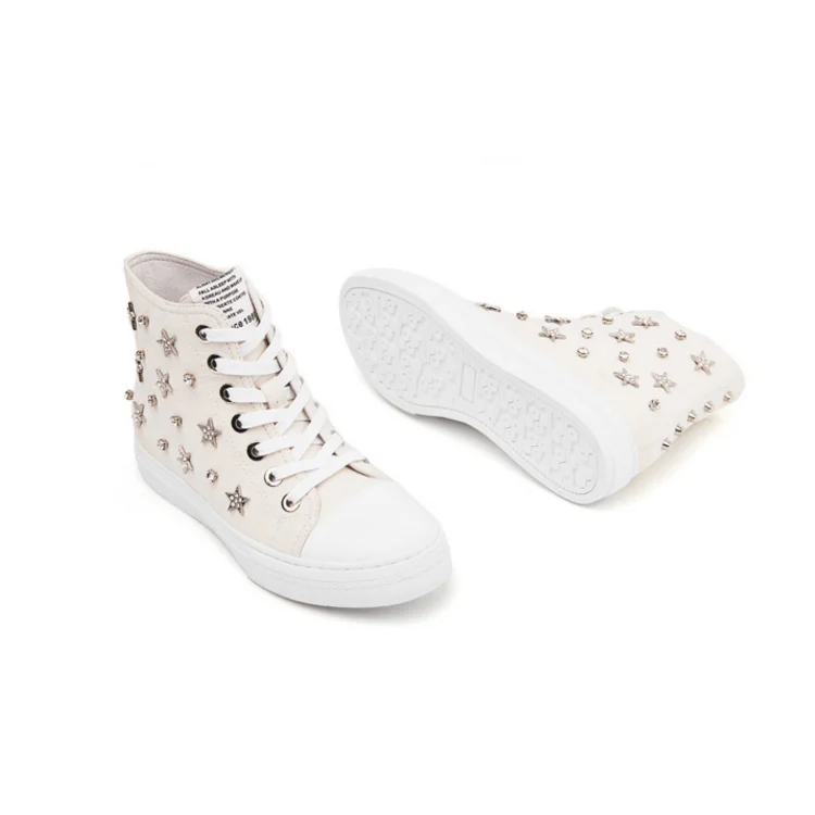 High Top Jeans Canvas Casual Sneaker for Men and Women