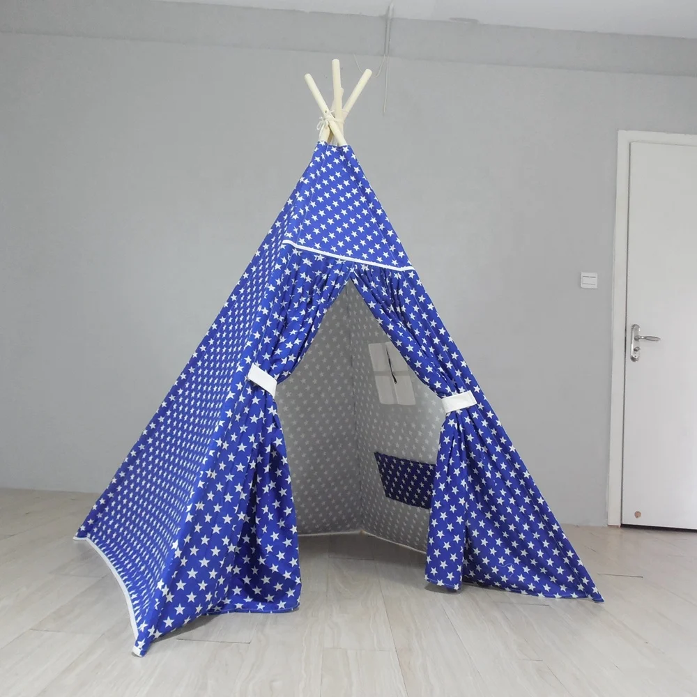 Teepee tent kids  house Baby Room princess castle play tent For Boys Kid Tipi Children Toy Tent