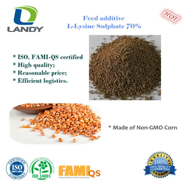 Лучшая цена и качество кормовой добавки L - лизин сульфат 70%