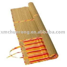 Открытый соломенный мат