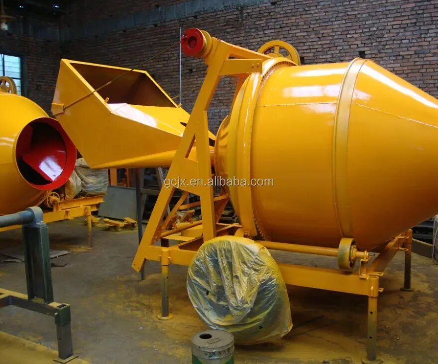 self loading reversing drum jzc jzr 350 electric concrete mixer machine with lift price