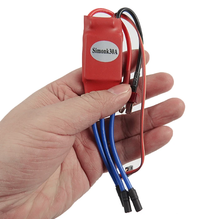 QB003-2 XXD Красный Регулятор скорости двигателя 30A бесщеточный ESC