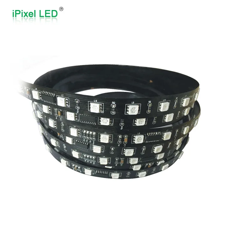 dmx control addressable dmx rgb led strip, dc24v, 14w/m, no need dmx decoder