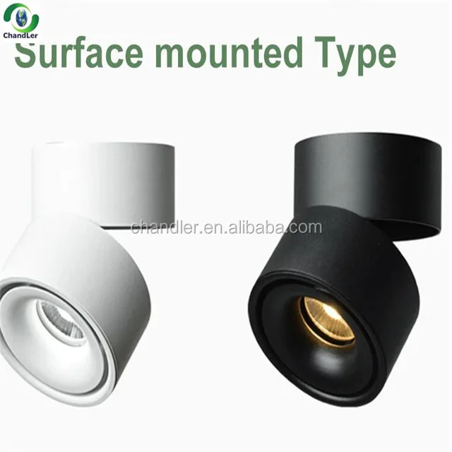 
CHANDLER 12w led ceiling light surface mount 180 degree Rotation Ceiling light White AC85-265V 