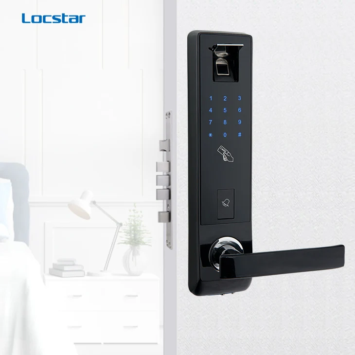 Биометрический цифровой дверной замок с отпечатком пальца Locstar