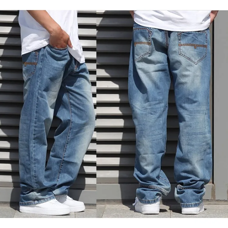 Compra Pantalones vaqueros holgados pantalones online al