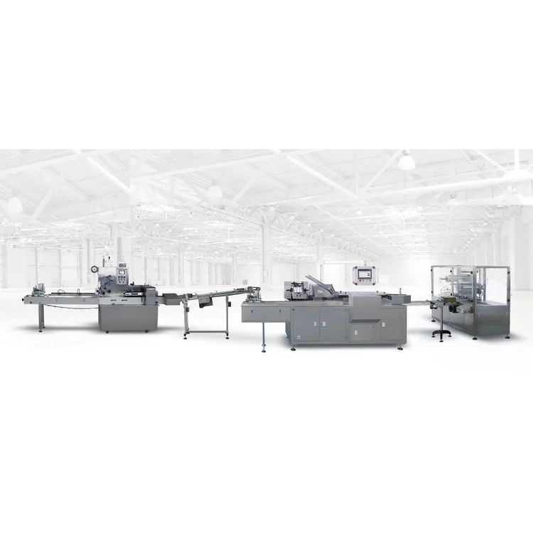 Horizontal Coffee Tea Strips Carton Packing Cellophane Over-wrapping machine