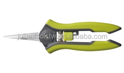 (PC-3174) 205mm Steel Blade Garden Flower Rose Branch Cutting Scissors