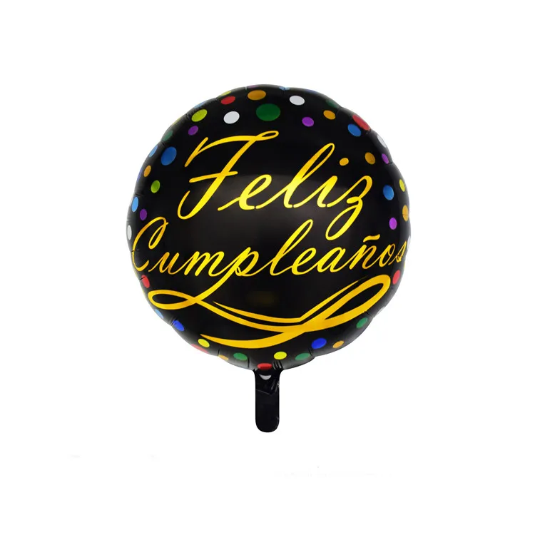 Custom pattern design event decoration home decor foil balloon for birthday day party
