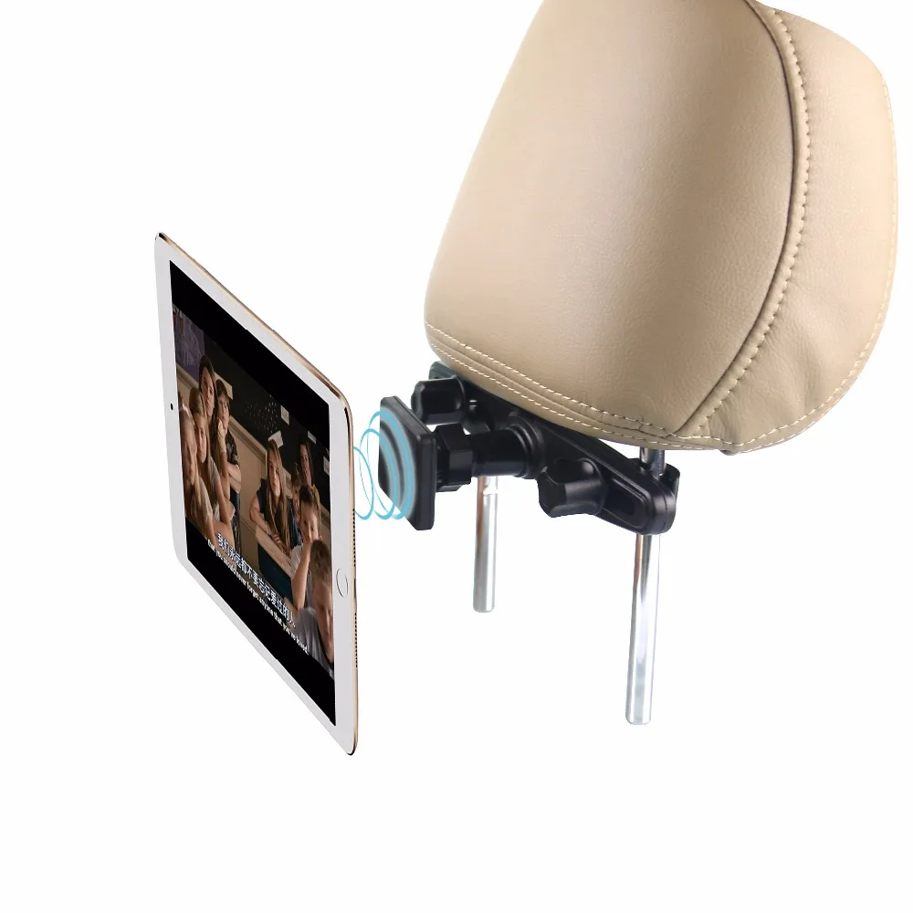 
2021 OBSHI Amazon Hot Selling Magnetic Car Phone Holder Car Backseat Headrest Mount Holder for iPad Air Tablet PC for iPhone X 