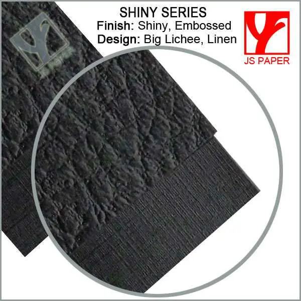 блестящий белье тисненой бумаги