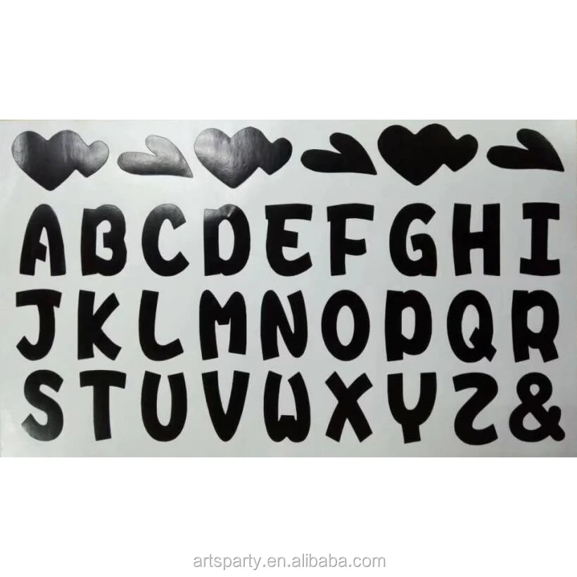 Низкая цена, высекальная наклейка для украшения вечеринки