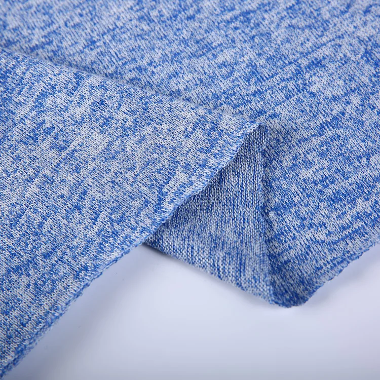 China supplier blue single dye polyester stock lot rayon dress fabric