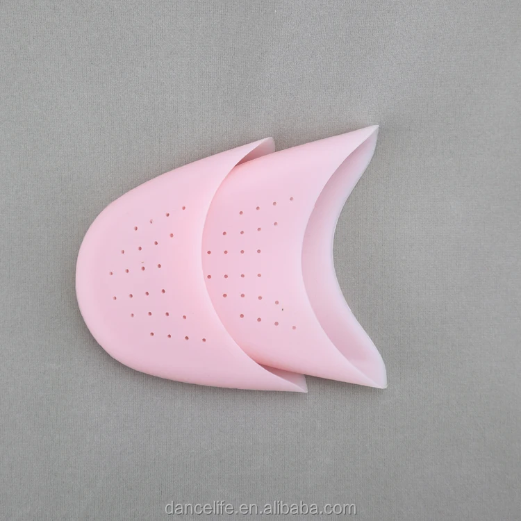 Силиконовые гелевые накладки на носок для балерины R0016 протектор танцев ногах Силиконовая