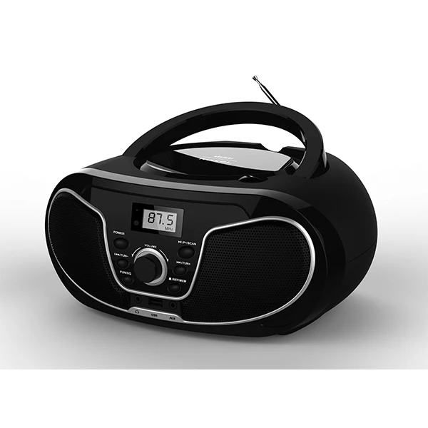 Мини-портативный магнитофон с cd Радио mp3 usb и пульт дистанционного управления
