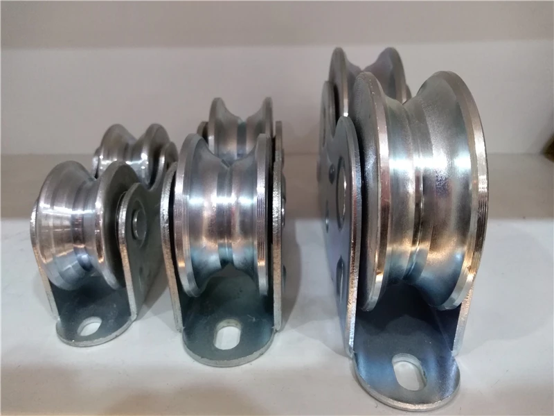 Iraq Type Pulley/Gate Wheel (double beaarings)