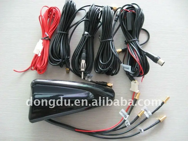 
 Автомобильный GPS.GSM. Радио. ТВ антенна Акулий плавник  