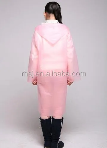 
Disposable kids phthalates free LDPE waterproof children raincoat 