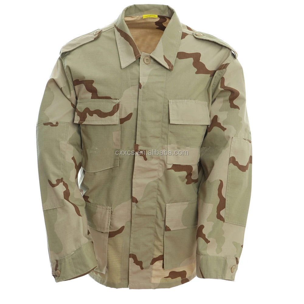 3 цвета Пустынный Камуфляж BDU Военная армейская форма