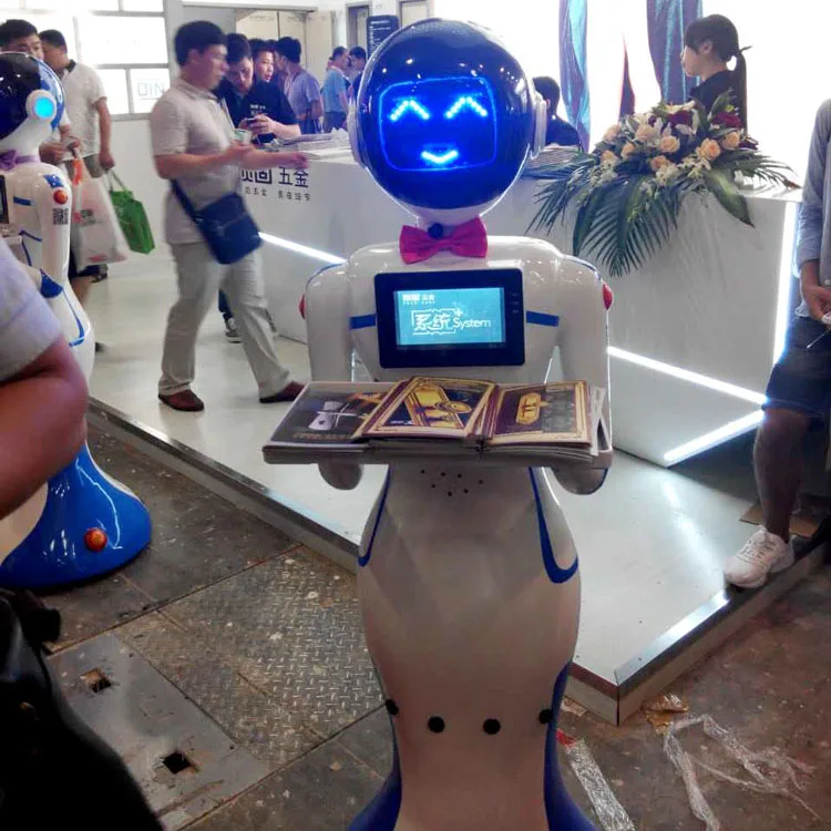 hot sale new design smart restaurant food delivery service robot