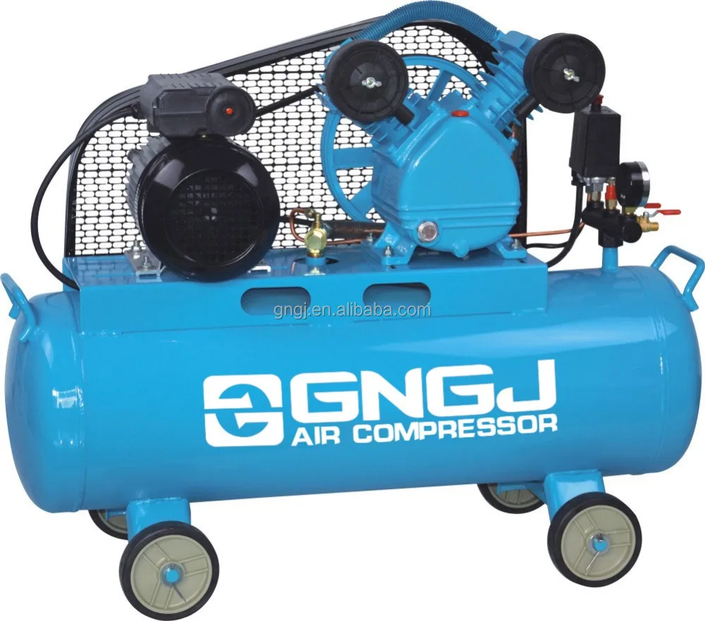 Customized Industrial Piston Mini Air Compressor with Belt Drive Pump