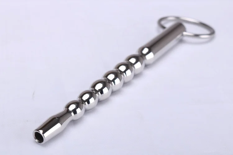 
Horse eye irritation male masturbation blocking the urethra rod pull beads catheterization dilator comrades penis plug 