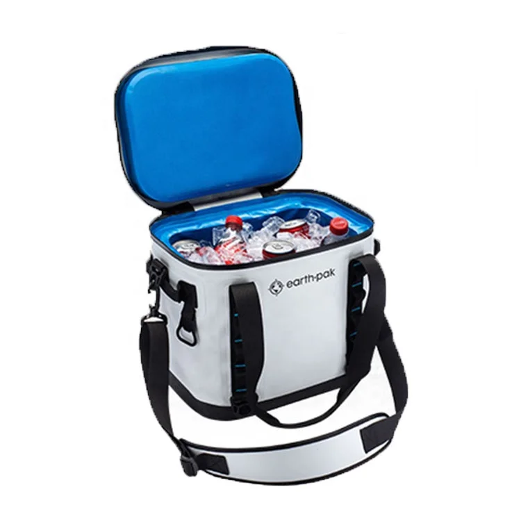 Дорожный кулер для барбекю, 20 шт., мягкая сумка-холодильник из термопластичного полиуретана, пляжная сумка-холодильник для обеда, сверхпрочная 100% водонепроницаемая изолированная сумка для еды