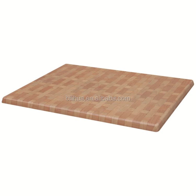 Werzalit wooden rectangle table top high quality