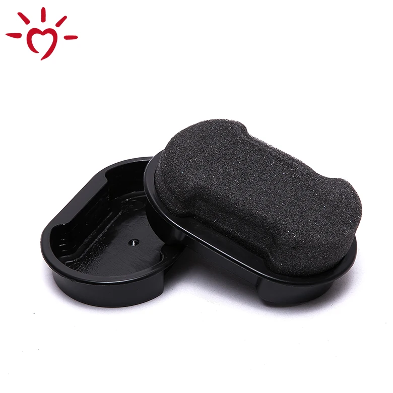 
Black color OEM cleaner sponge shoe shine 
