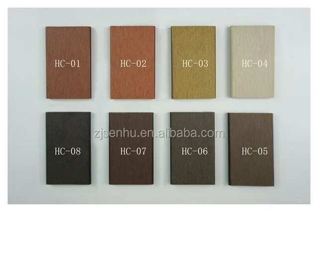 2016 Hot sale solid composite decking wpc laminate flooring