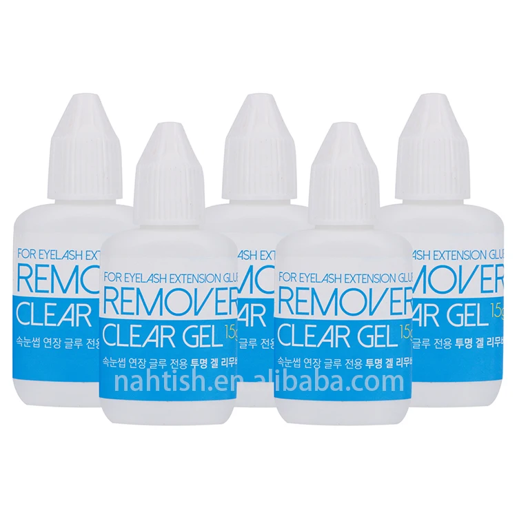 
Wholesale Customized Logo Glue Remover 15g Professional Eyelash Gel Remover 
