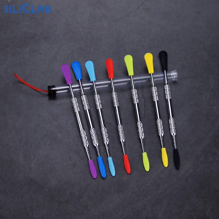 Brand Factory Stainless Stick Dab Tool for Dab Rig Glass Smoking Pipe Vape Pen