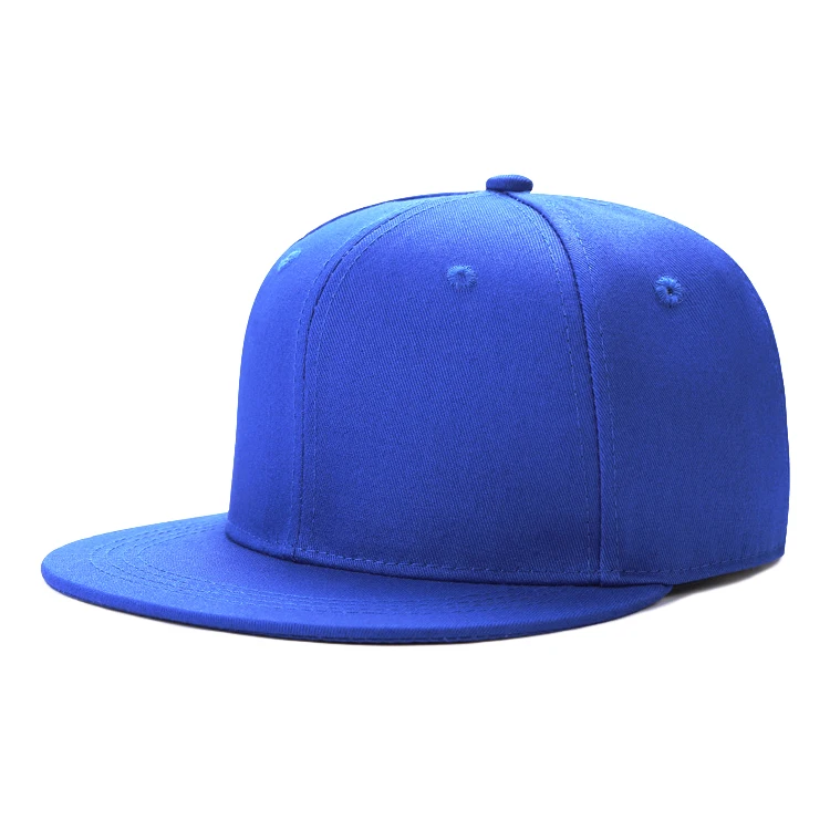 Wholesale High Quality Custom Logo Hip Hop 6 Panel Blank Snapback Hats
