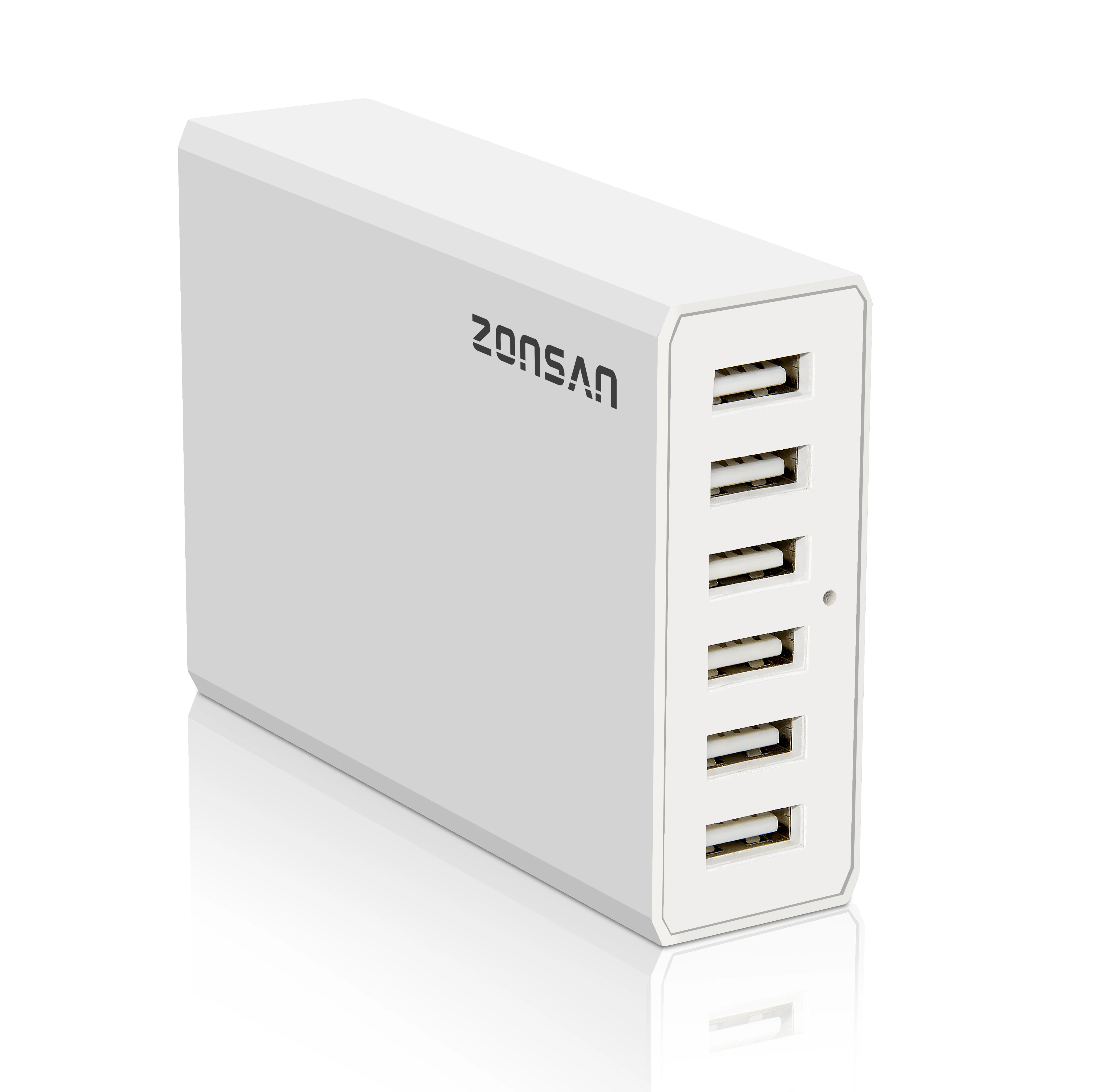 
ce approved multi 6 port usb phone charger 5v12a 60w power adapter with 1.5m cable 