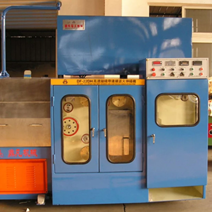 Машина для производства силовых кабелей Машина для тонкой медной проволоки с аннеалером