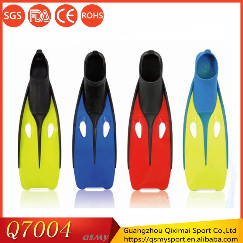 Factory supplier Lightweight snorkeling fins rubber scuba diving fins mix sizes scuba diving fins
