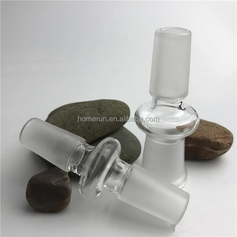 Glass Adapter 14mm 18mm Male Female Nectar with Grinding Mouth Glass Adapters smoking accessories