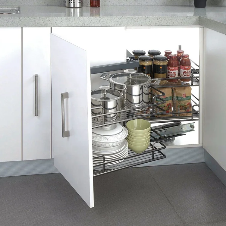 kitchen cabinet accessories kitchen magic corner pull out basket