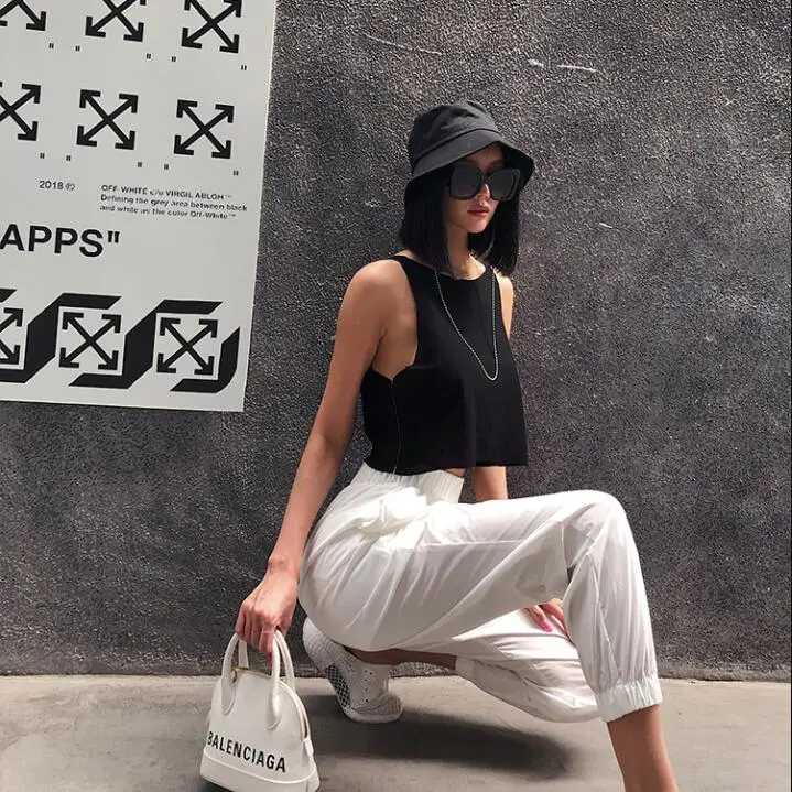 Runwaylover  E146  France style ladies sexy black short top